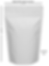 Thumbnail: Stand Up Pouch Resealable Zip Lock Pouch -WHITE MATTE - 2oz
