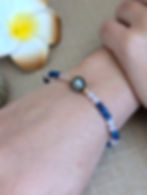 Miniature : Bracelet femme avec perle de Tahiti  – Moanavai