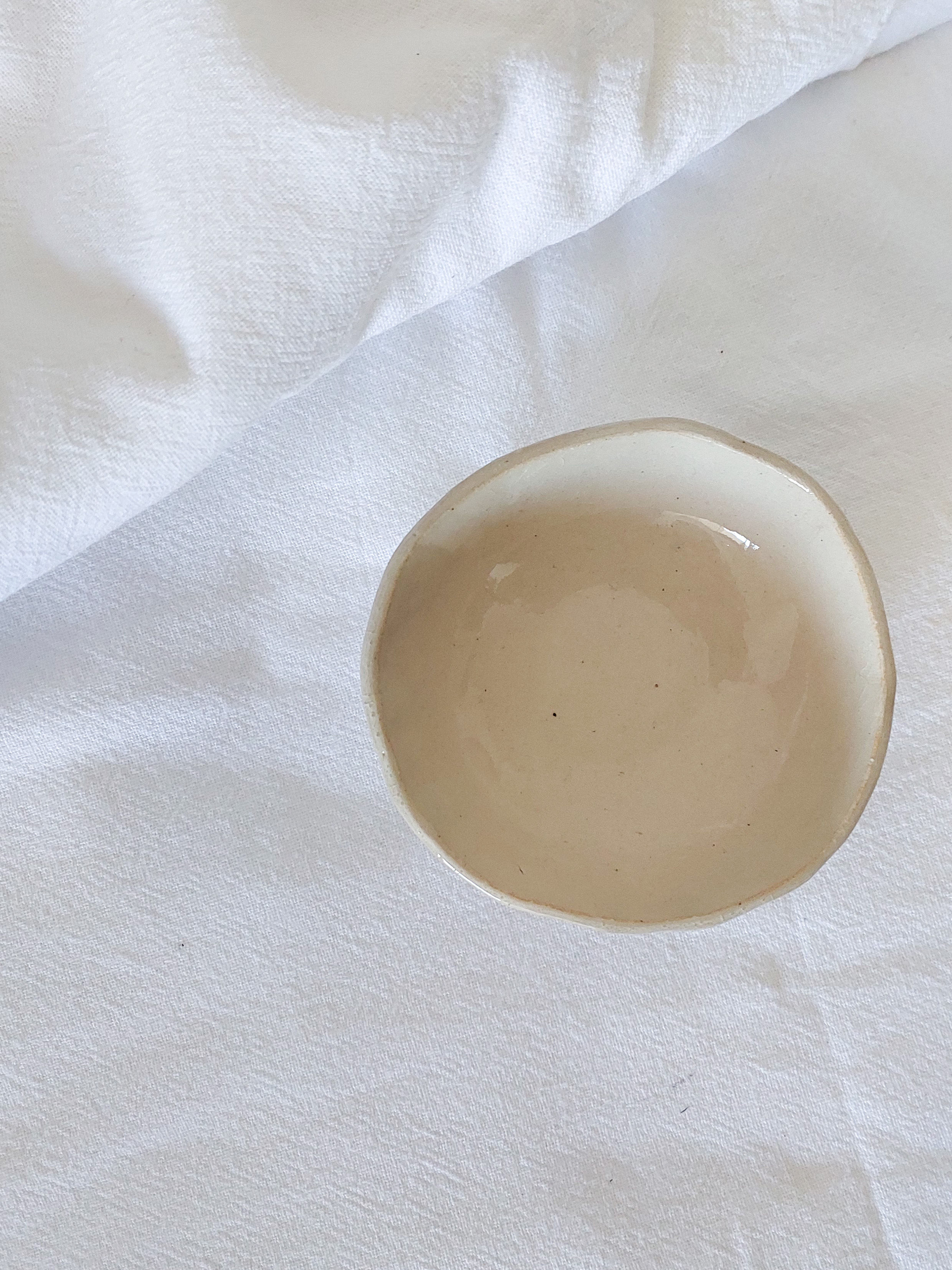 Pinch Bowl - Beige