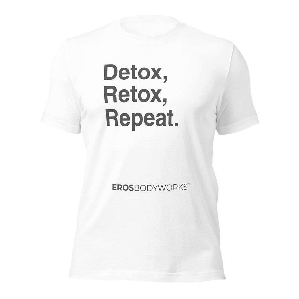 Detox. Retox. Repeat. Tee (White)