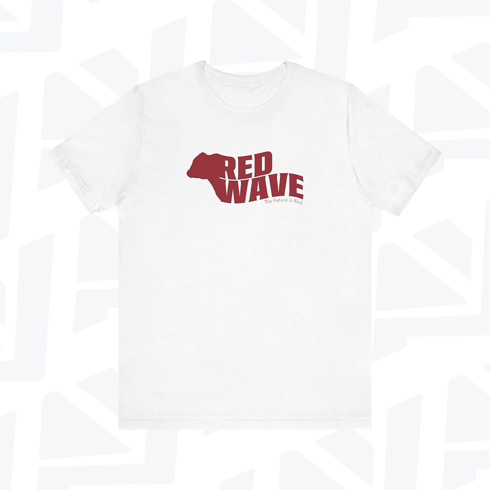 Thumbnail: Red Wave Bull T-Shirt