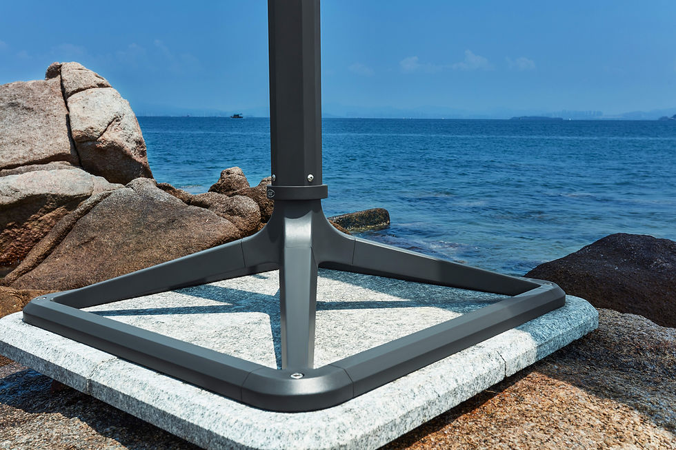 Thumbnail: HIGOLD Levia Outdoor SunShade Offset with Cross Base