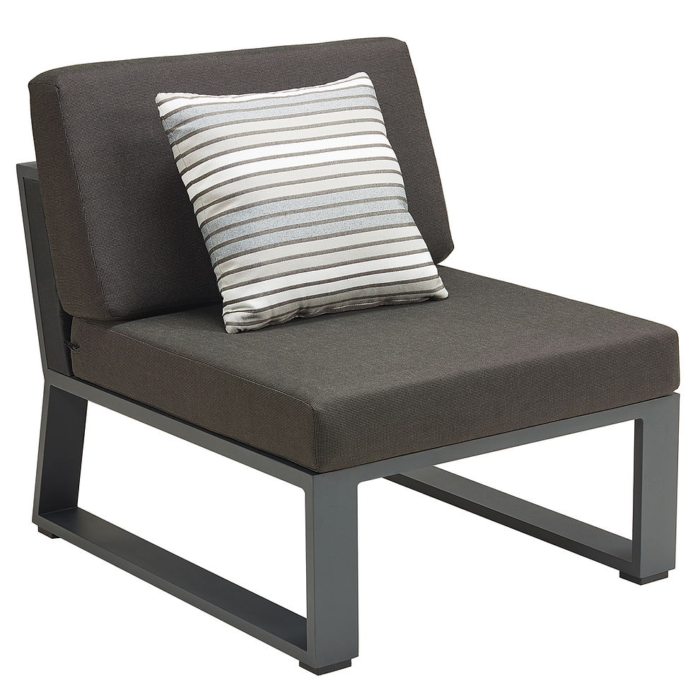 Thumbnail: HIGOLD New York Patio Sectional Sofa For 5 Person, Black - Series 2040