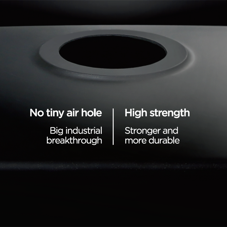 Thumbnail: HIGOLD 33'' L Double Bowl Quartz Kitchen Sink, Undermount Drop-In Basin Black