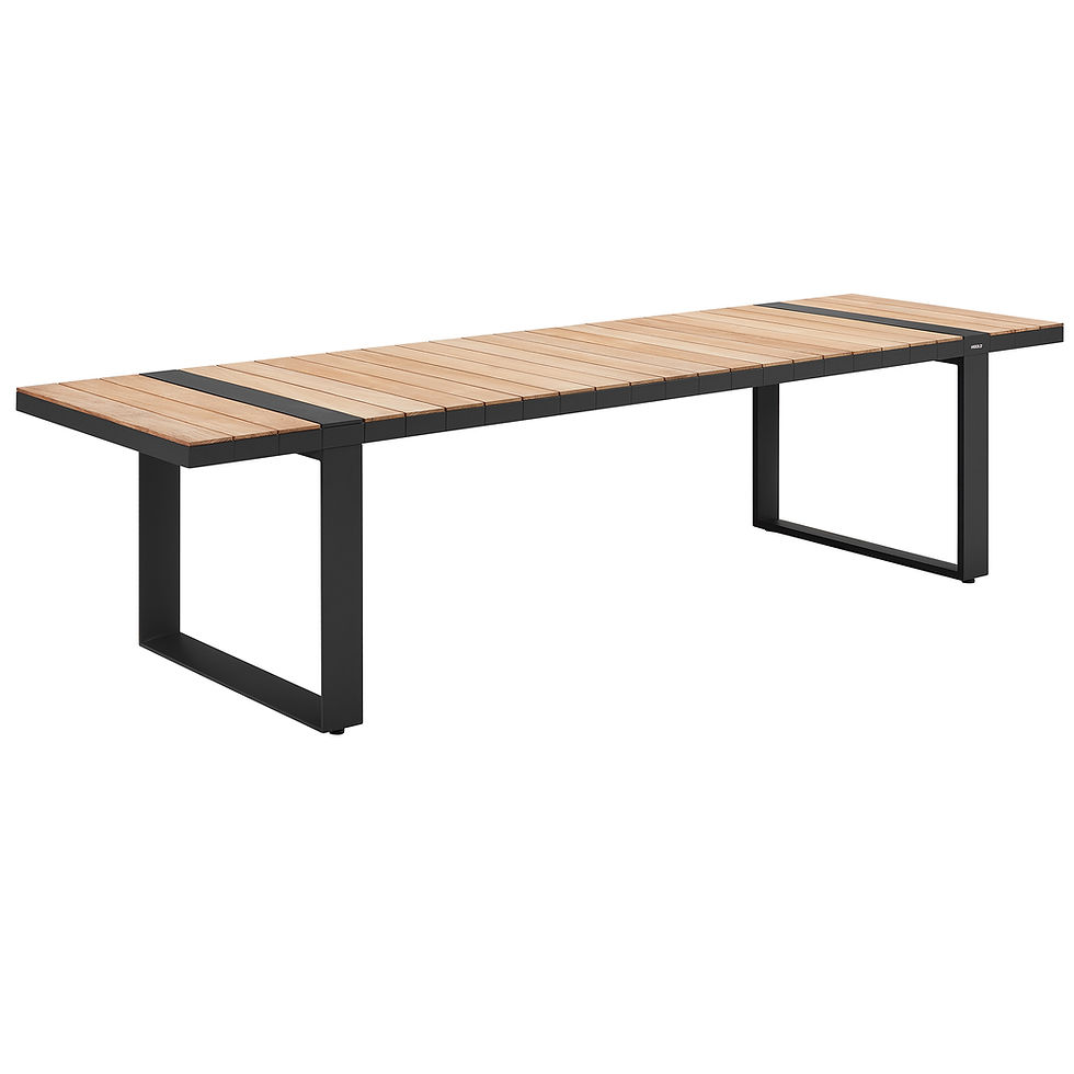 Thumbnail: HIGOLD Cambusa Outdoor Patio Dining Set For 8 Person, Luxury Outdoor Furniture