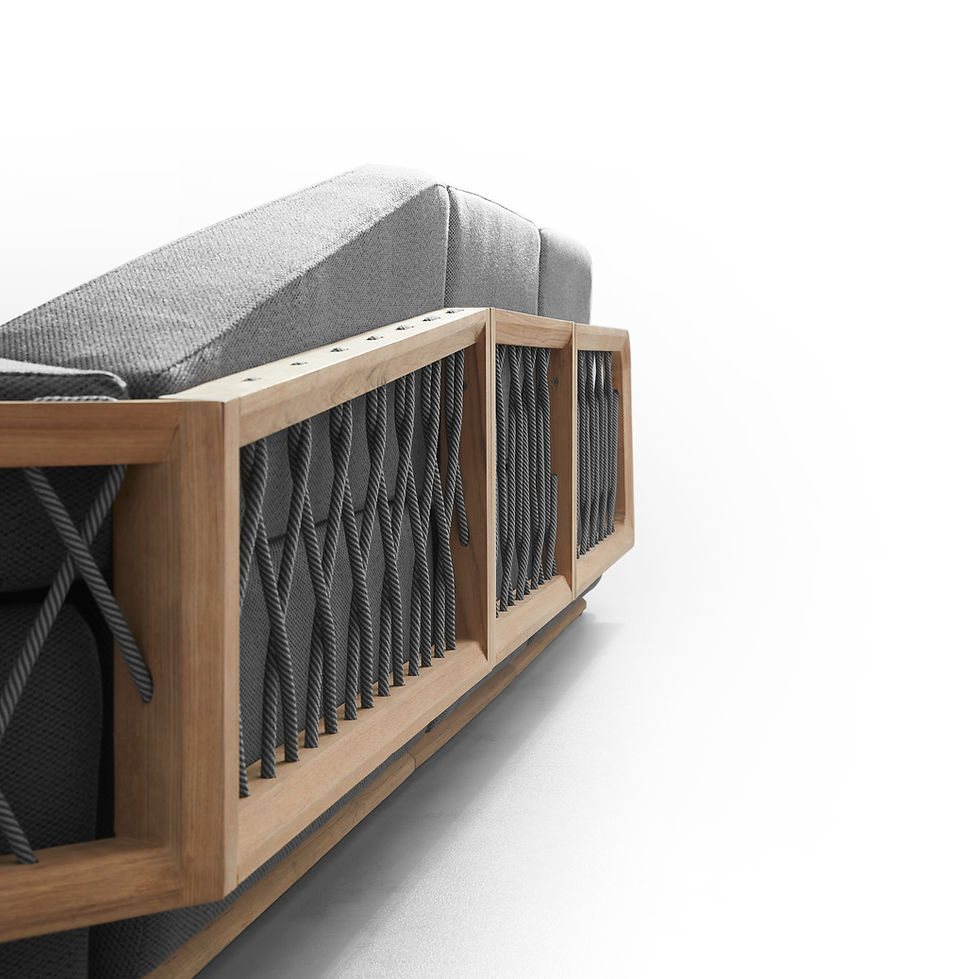 Thumbnail: HIGOLD Armonia Outdoor Luxury Conversation Set For 6 Persons - Series 2050