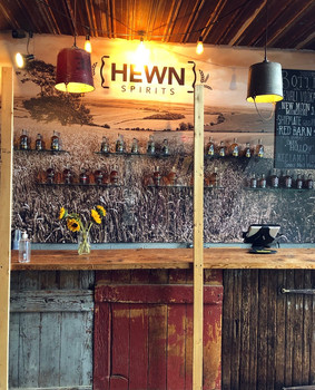 Hewn Spirits' Distilling Bar in Pipersville, PA