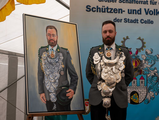 Alexander Wille hält Rede auf Heimat und Vaterland