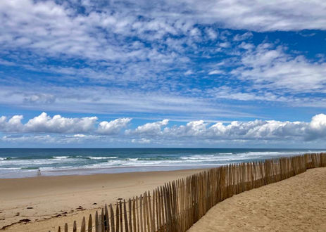Sandstrand, Île d'Oléron, Côte sauvage