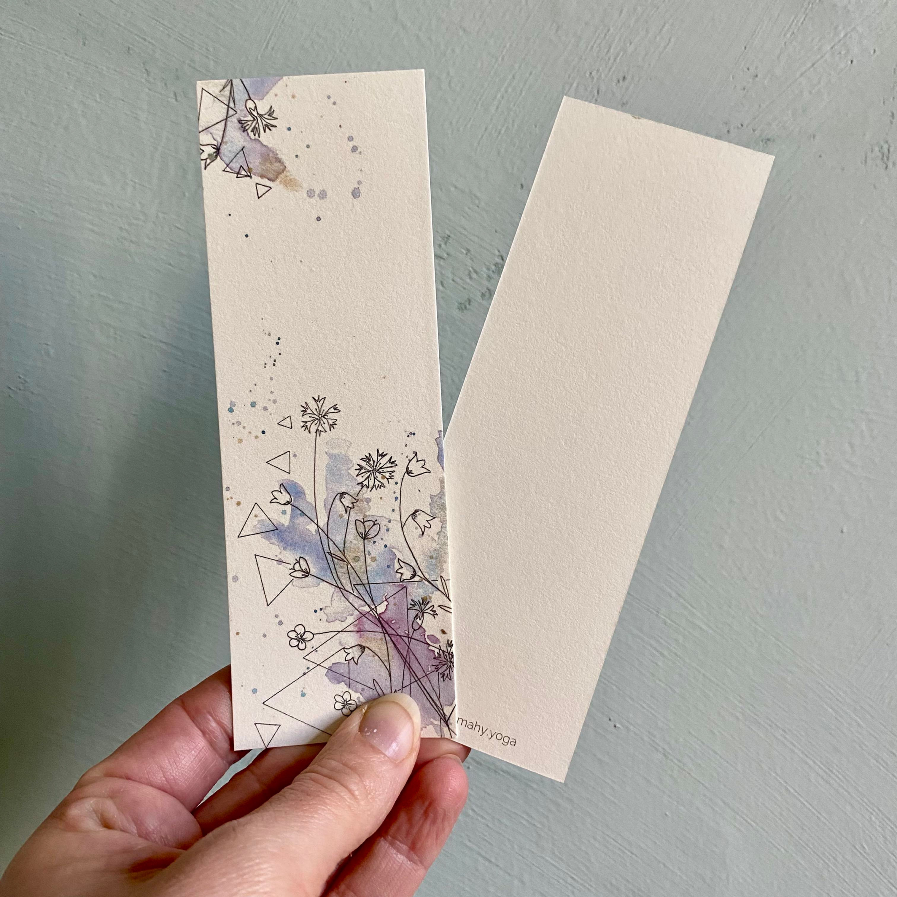 Bladwijzer flowers & triangles