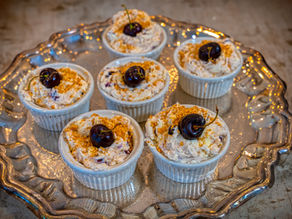 No Bake Mini Cherry Clouds
