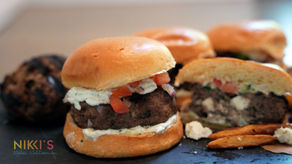 FETA STUFFED BURGER