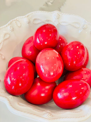 Greek Red Eggs