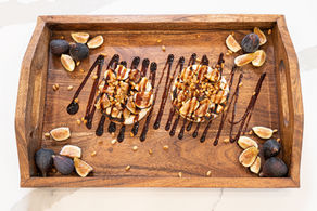 GRILLED MANOURI WITH FIGS