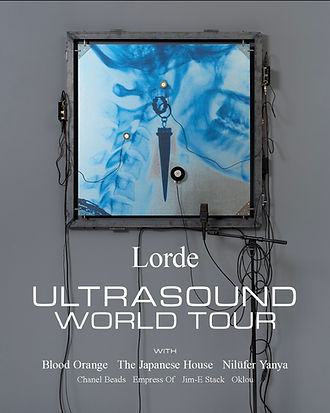 Lorde Ultrasound World Tour Poster