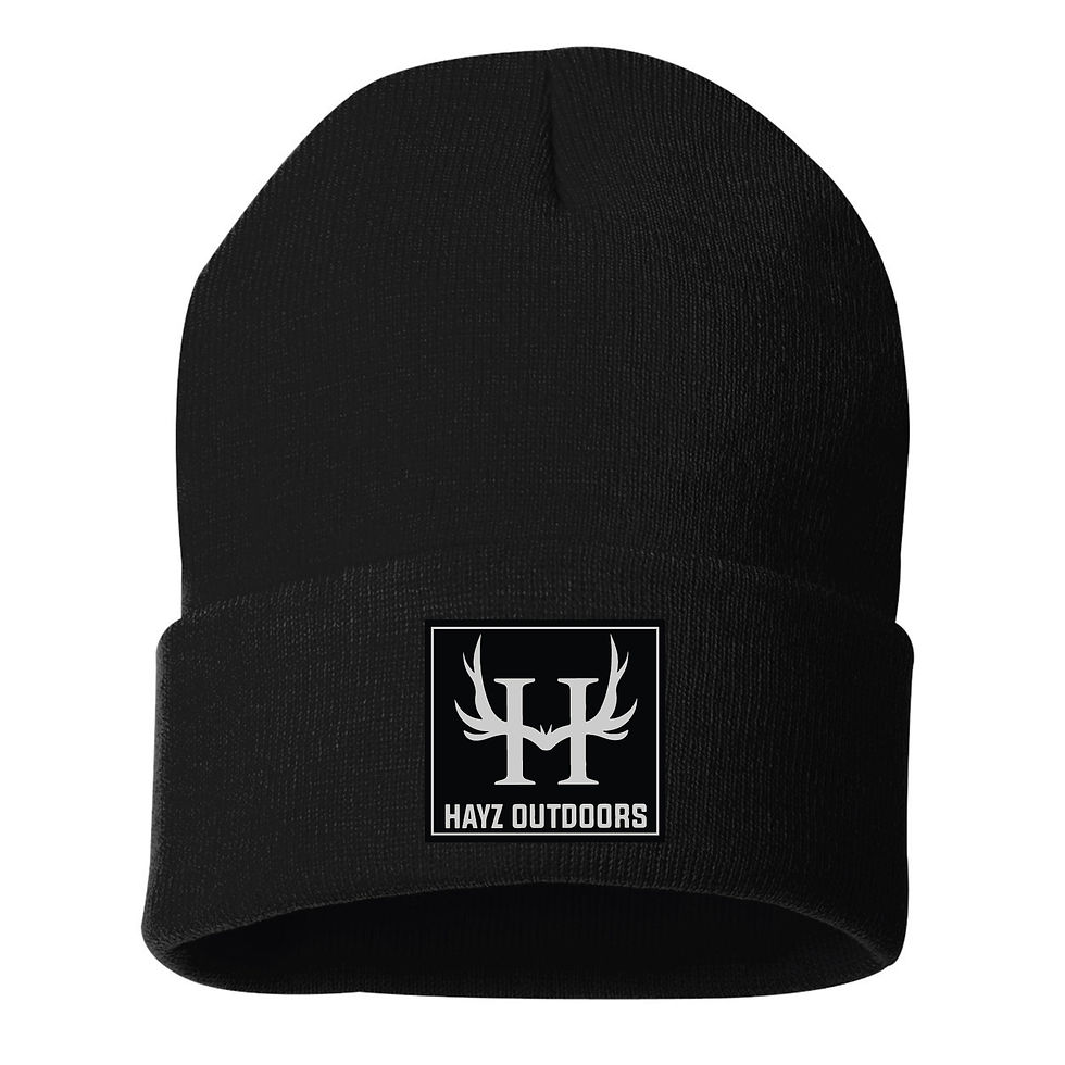 Thumbnail: Leather Patch Cuff Toque