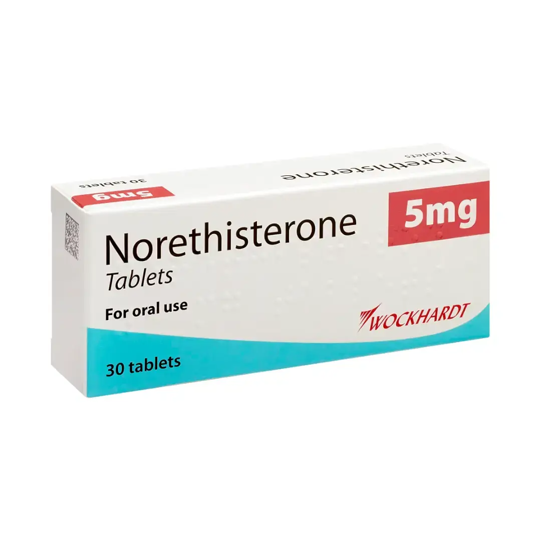Norethisterone 5mg 30 Tablets