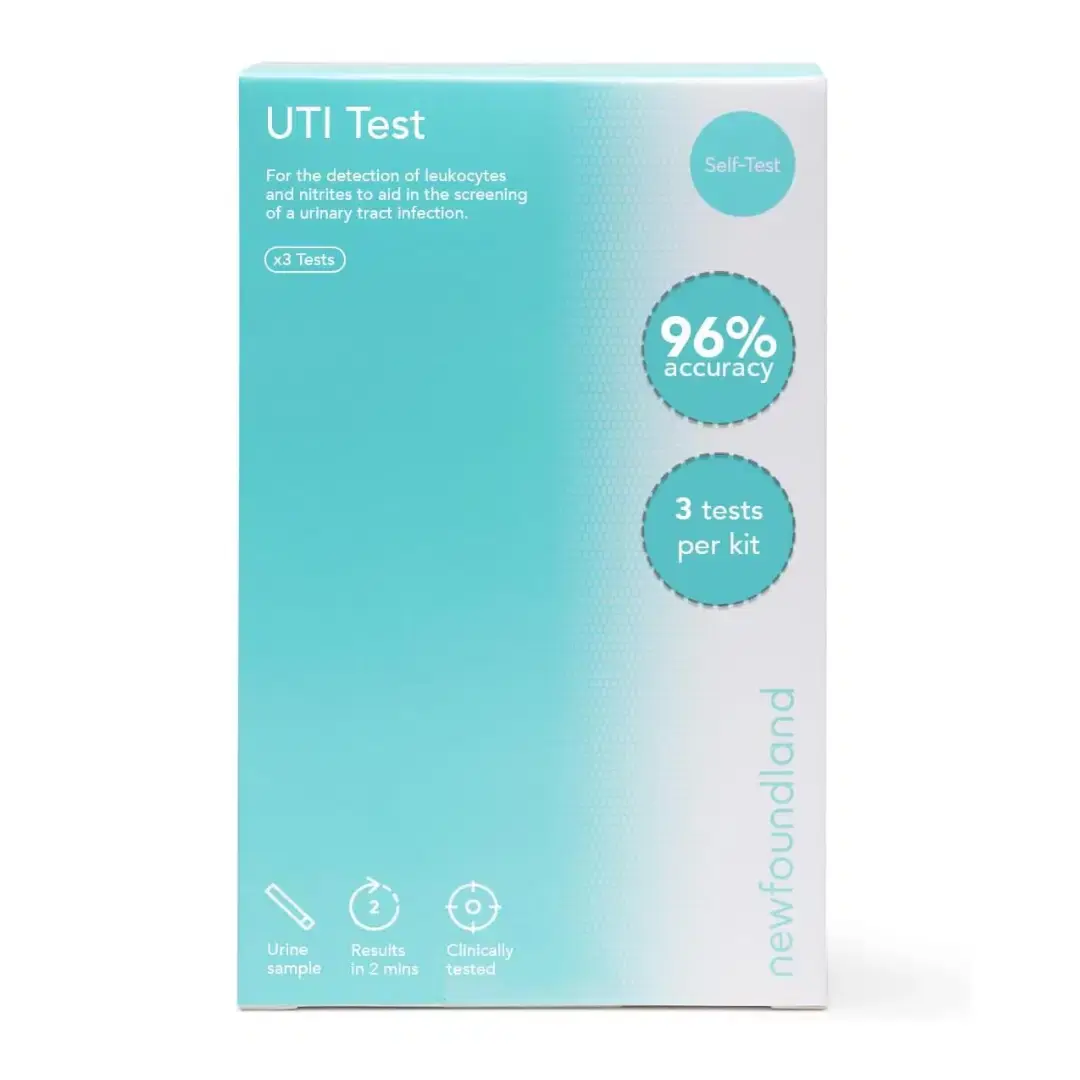 Newfoundland UTI Test - x3 Test Strips