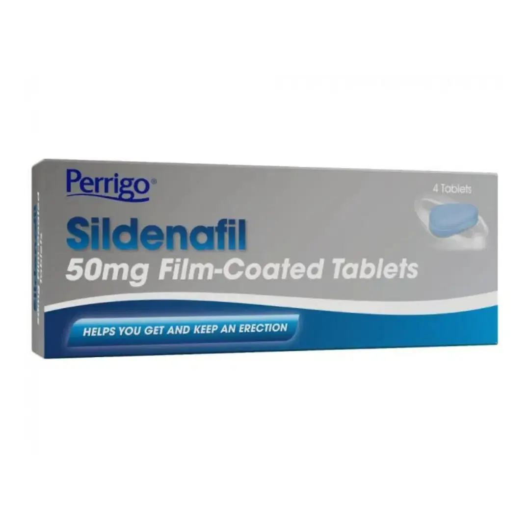 Perrigo Sildenafil (Generic Viagra) 50mg - 4 Tablets