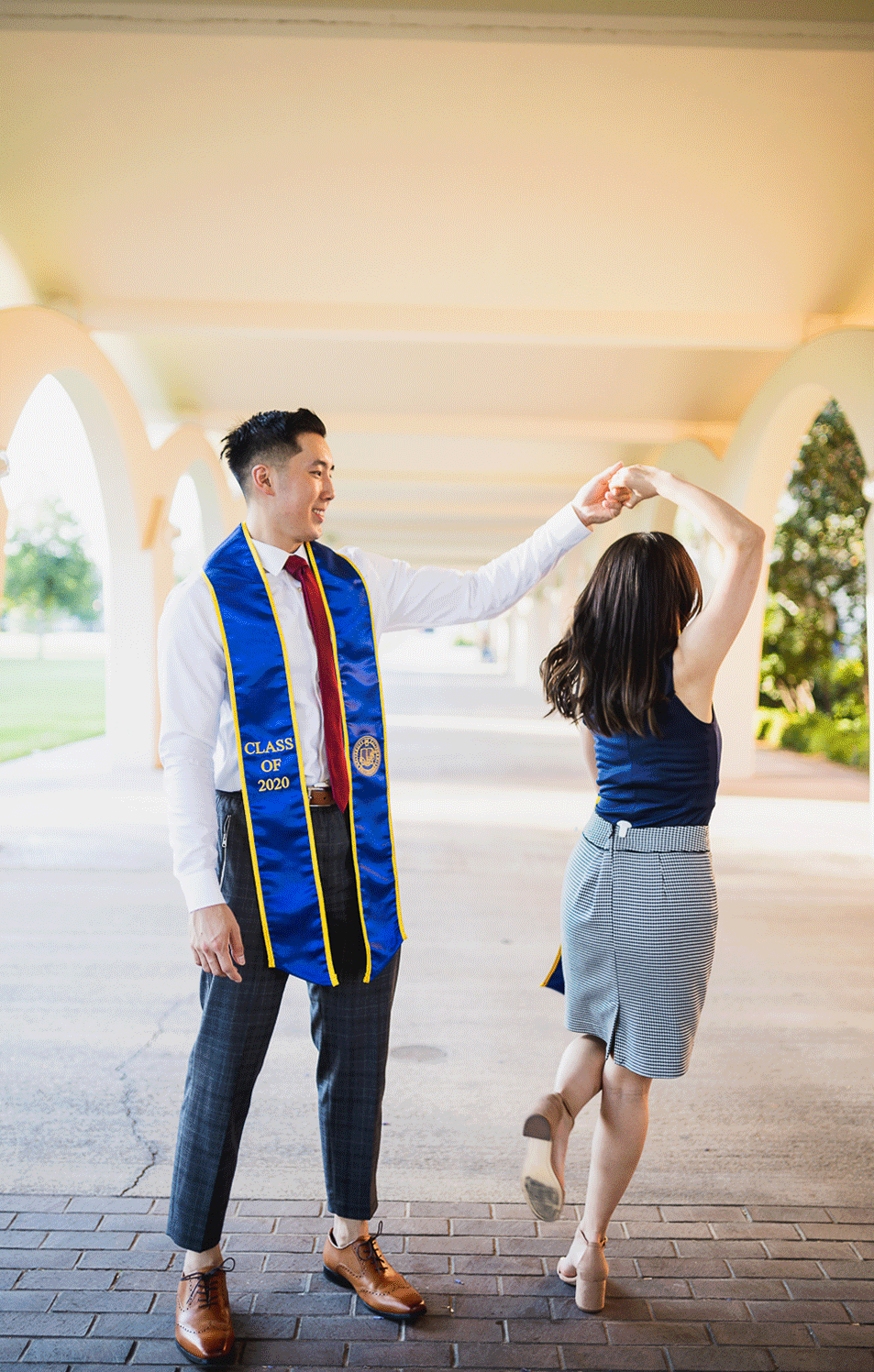 UCR Graduation Photos Rivera Arches | Marcus and Cindy