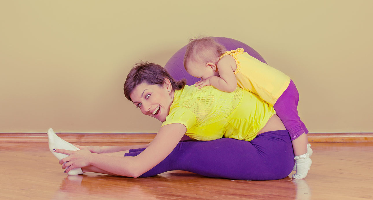 Mãe e da criança Exercício,fitness-Natcubebrasil