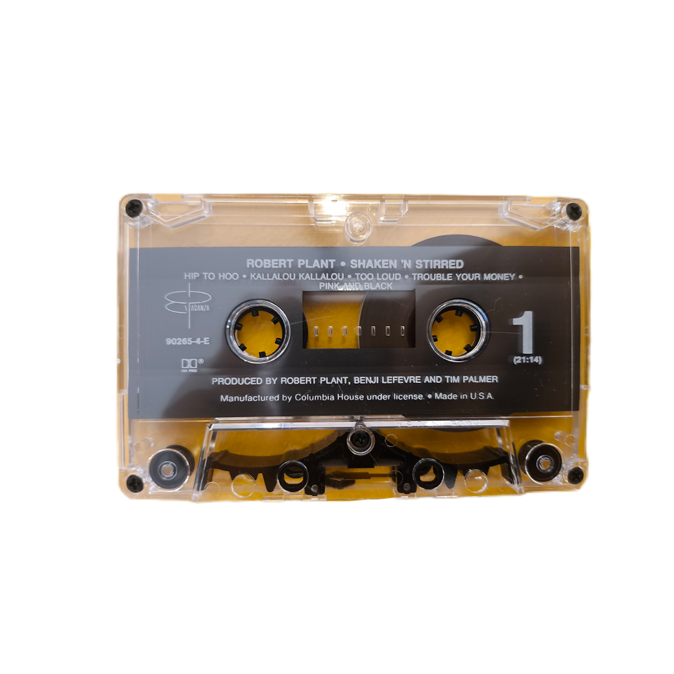 Miniatura: Robert Plant - Shaken 'n' Stirred Cassette Segunda Mano