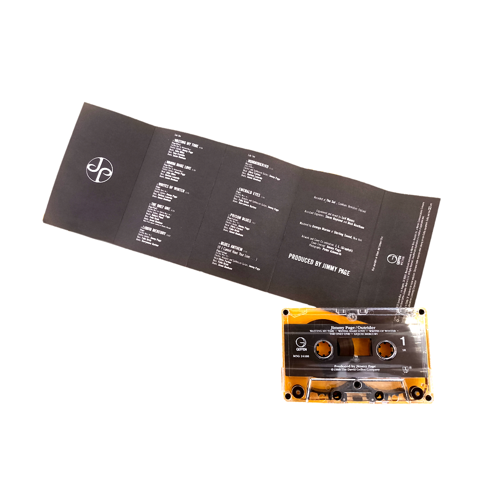 Miniatura: Jimmy Page - Outrider Cassette Segunda Mano