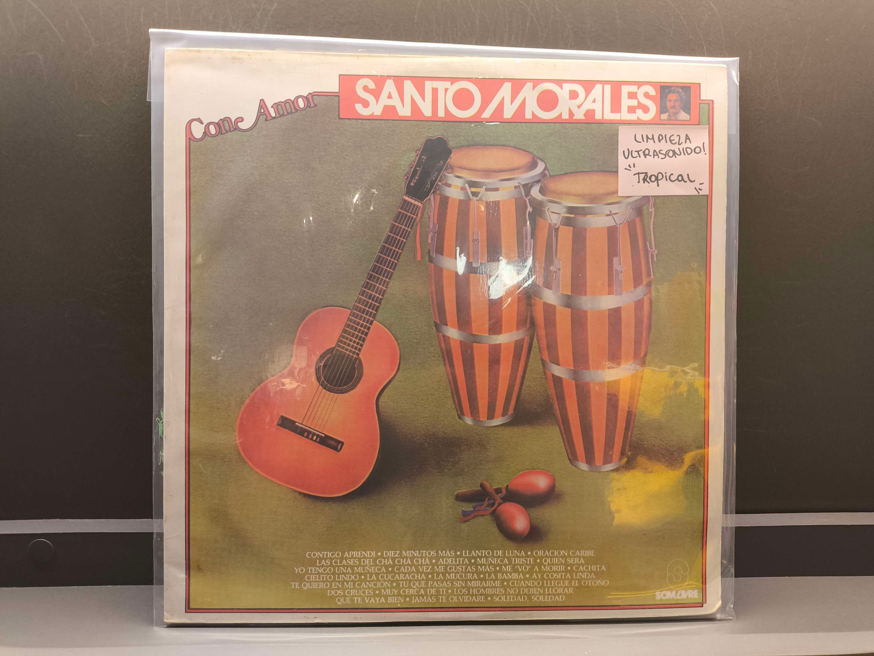 Santos Morales - Con Amor Vinilo Segunda Mano