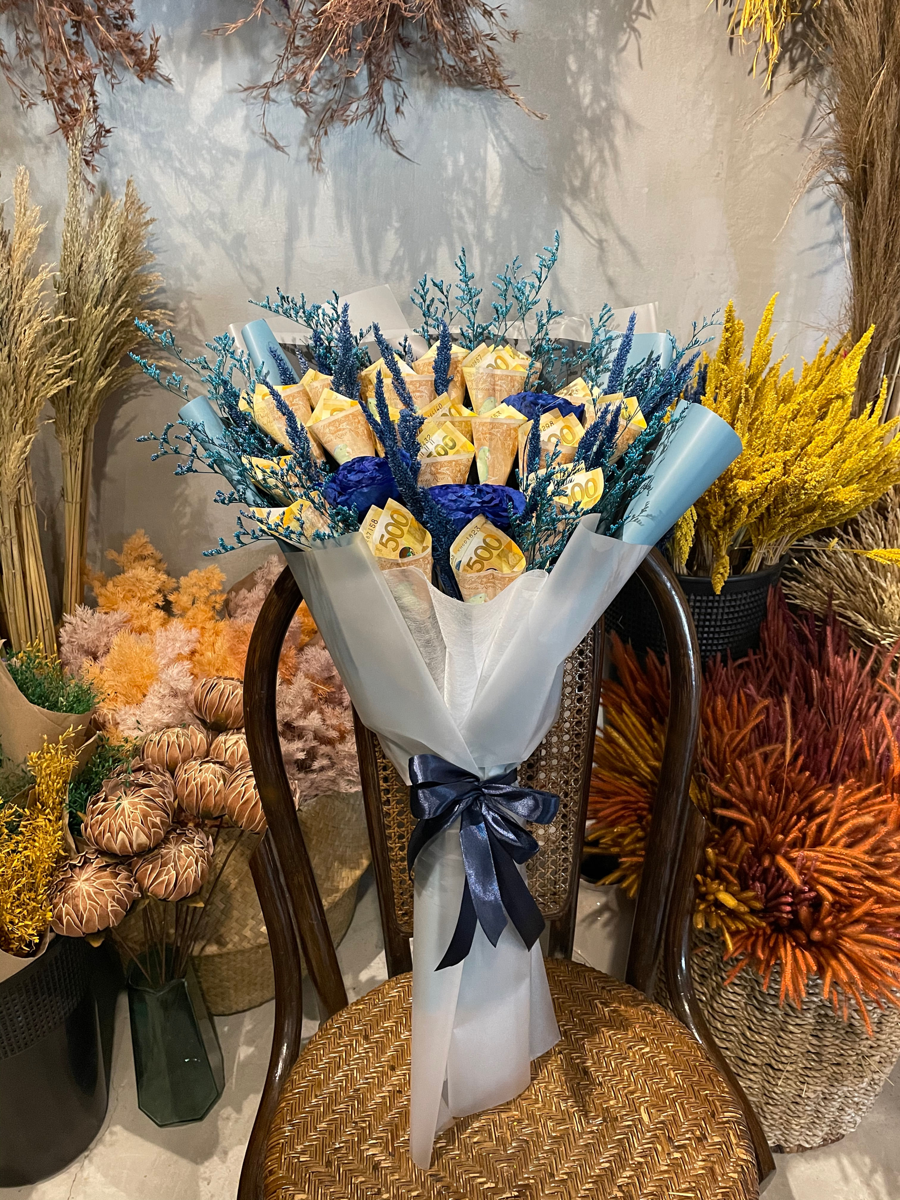 ₱10,000 Money Bouquet (20 bills)