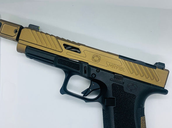 Gun painted with Cerakote Edmonton Alberta