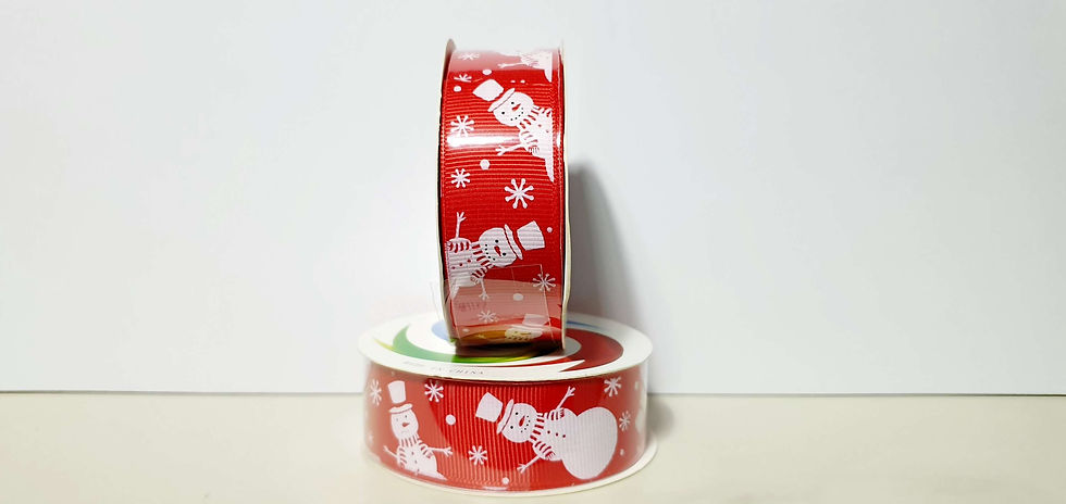 Miniatura: Cinta de tela 2,5cm navideñas