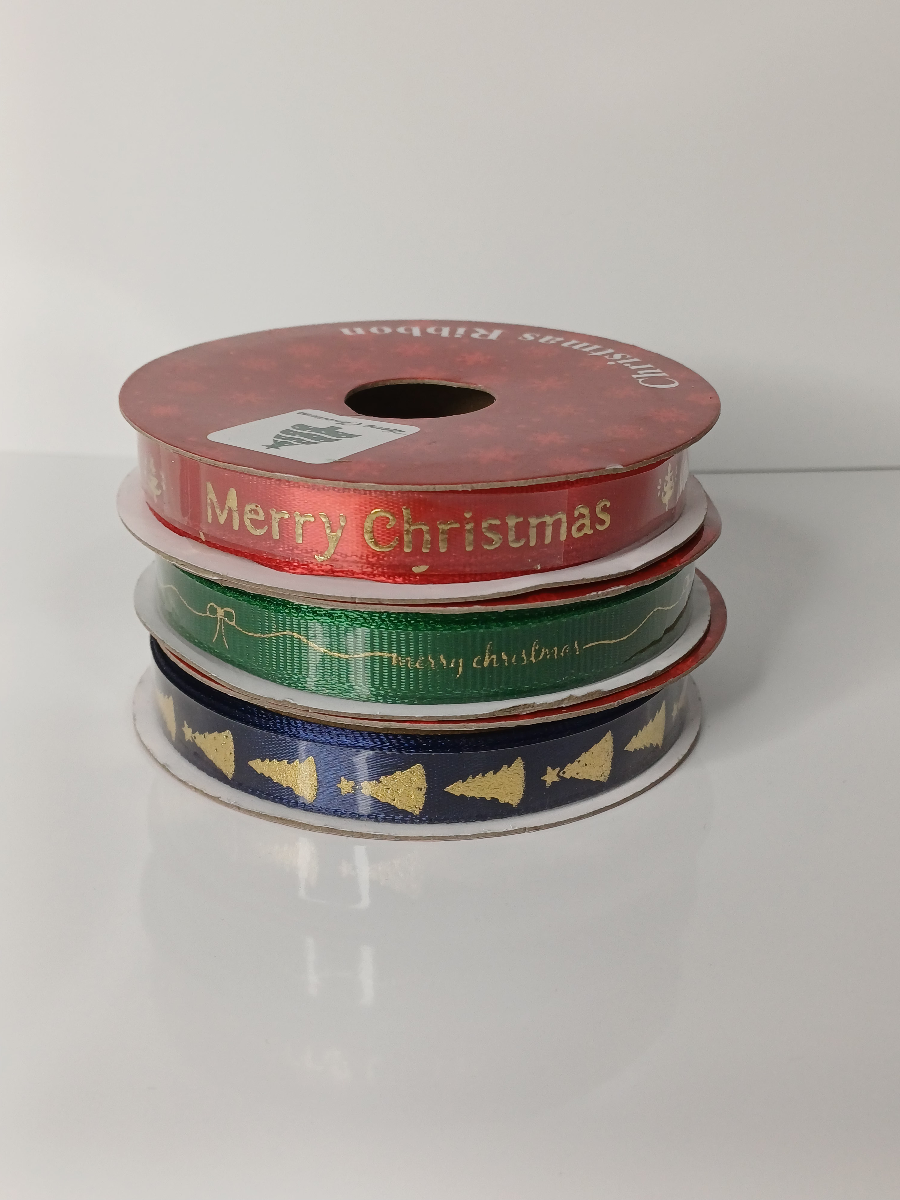 Cintas de tela Navideñas 1cm