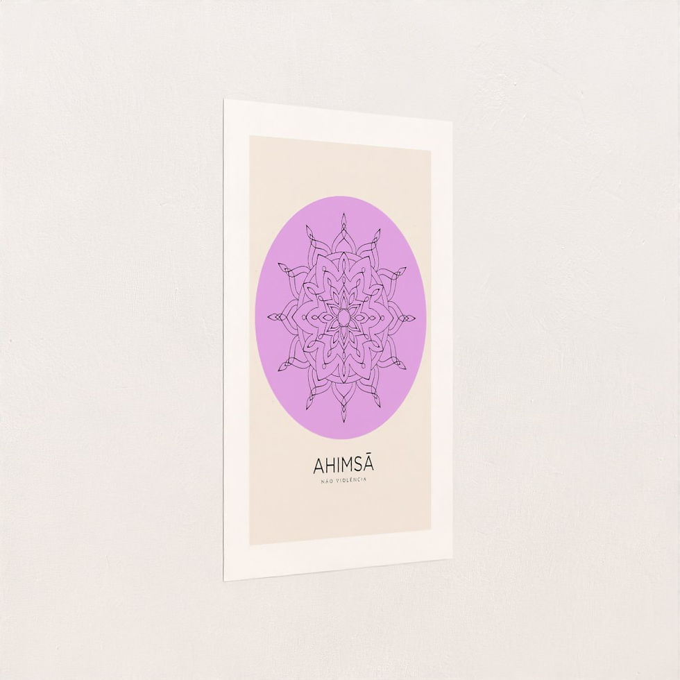 Thumbnail: High Vibrational Mandala - Yoga Collection - Yamas & Niyamas Series