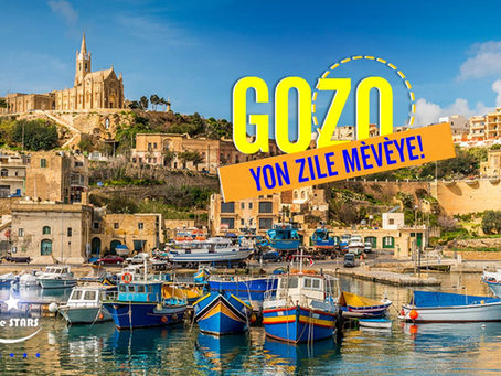 Gozo, yon trè bèl zile ki pa sispann sedwi vwayajè ak peyizaj li.