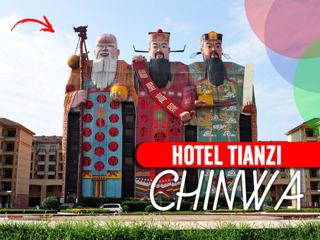 Èske w te janm imajine yon mèvèy konsa, Yon otèl andan yon estati dye chinwa?