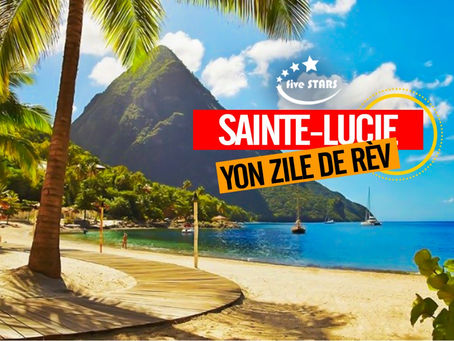 Zile Sainte-Lucie, yon Zile de luxe kote w ka viv tankou Oprah WInfrey.