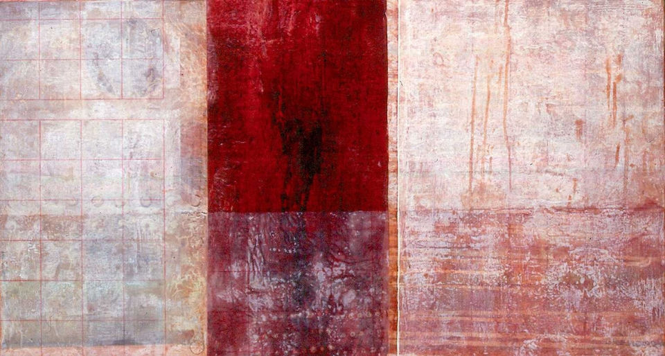 Para Gatay, 2003
Oil, beeswax & collage on panel
24" x 44"
Sold