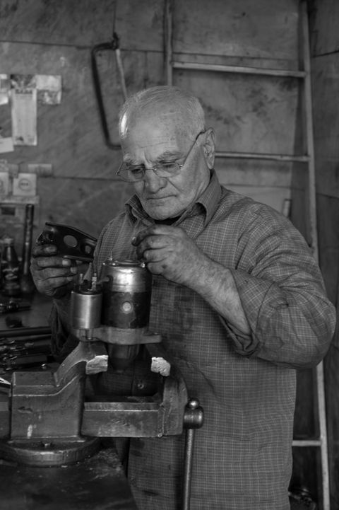 Portraiture of a Mechanic 