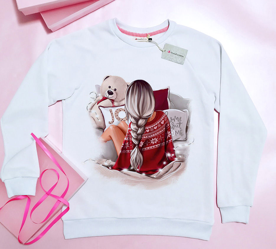 Свитшот новогодний вечер