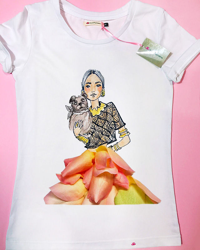 Женская футболка Yana Pletneva