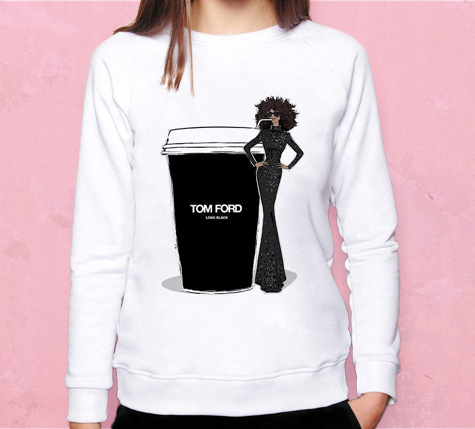 Свитшот TOM FORD Long Black