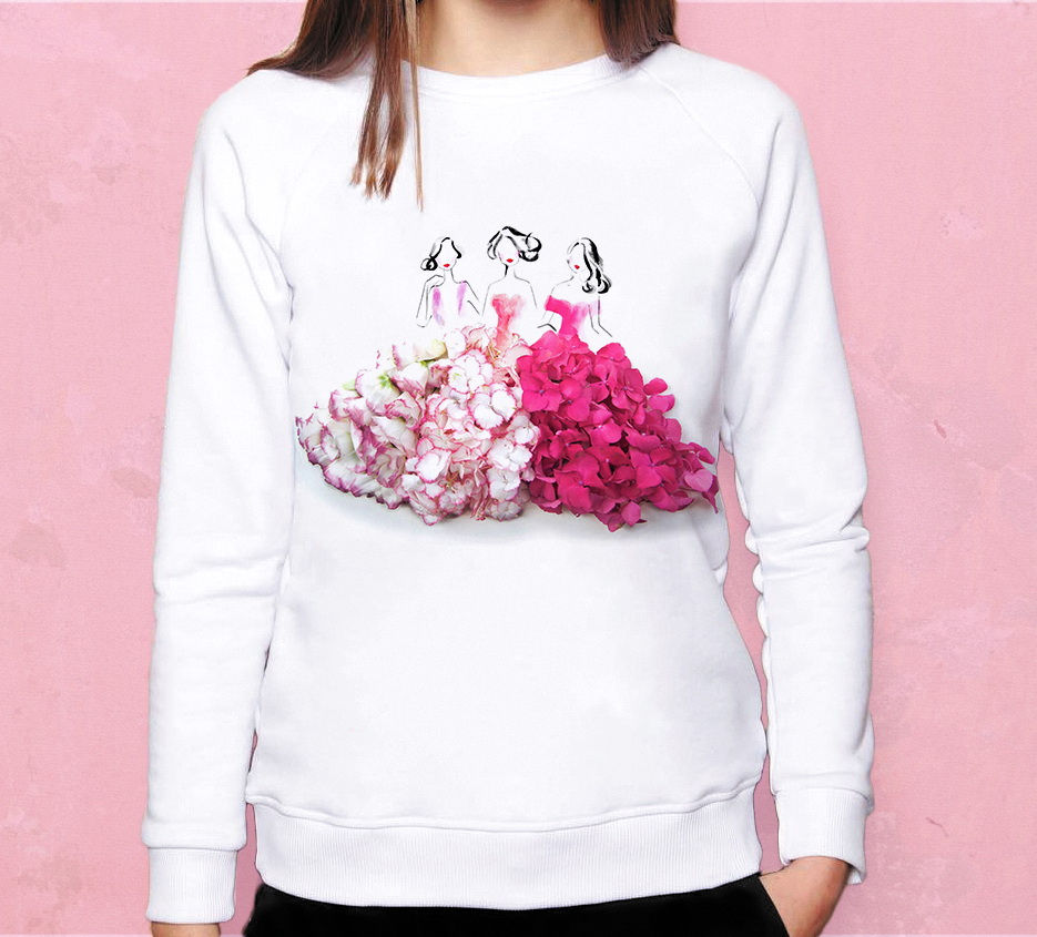 Свитшот Три принцессы