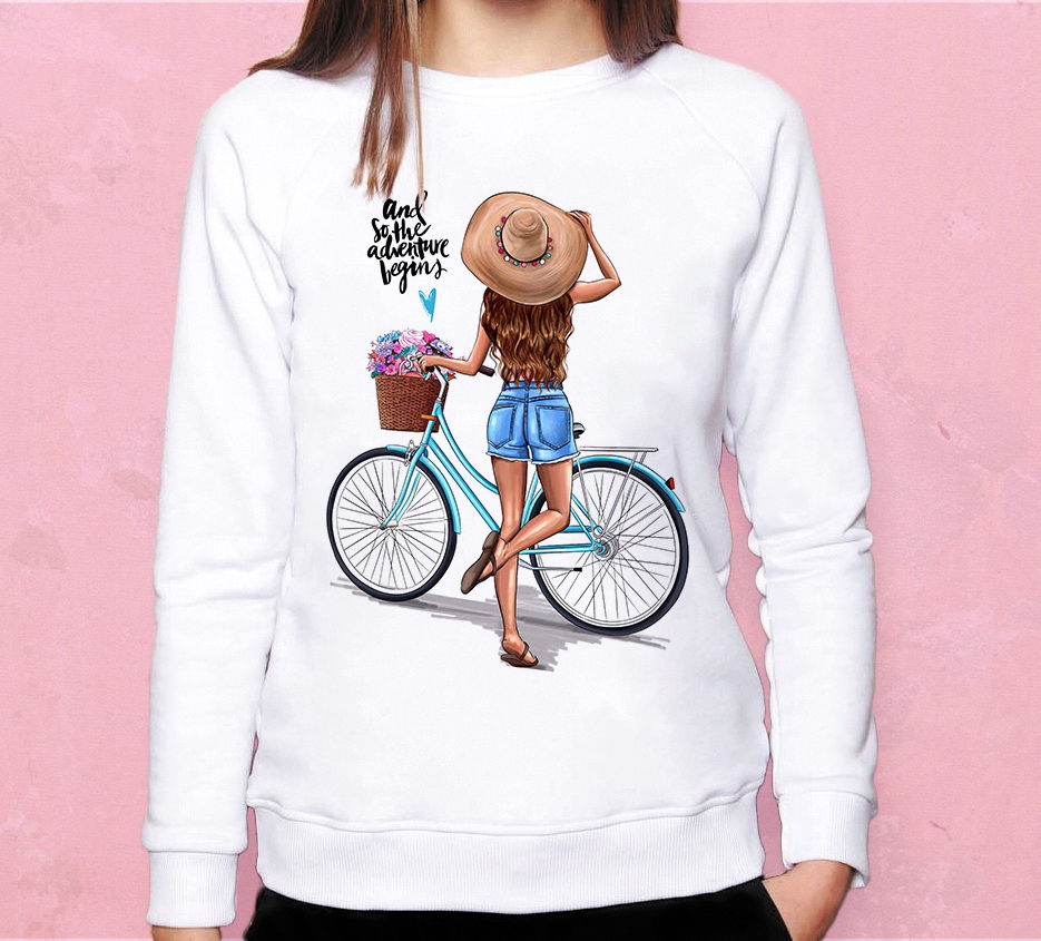 Свитшот Приключение начинается