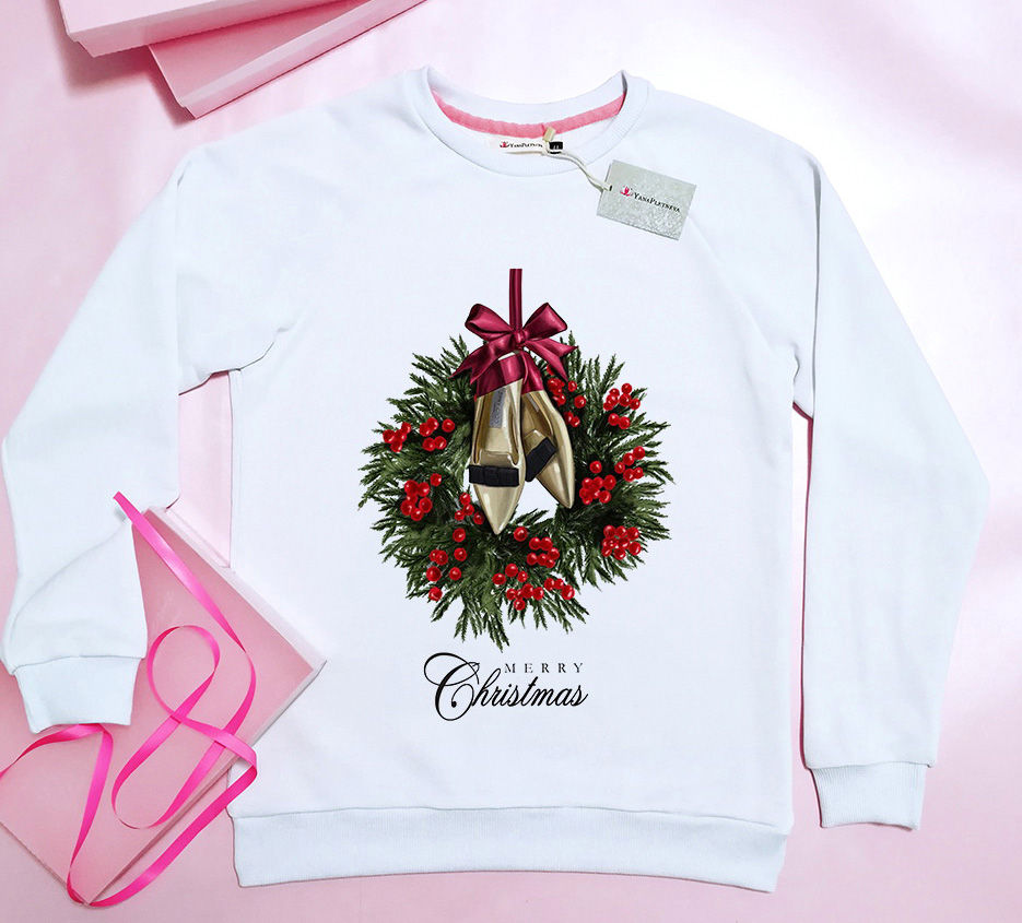 Свитшот Счастливого Рождества