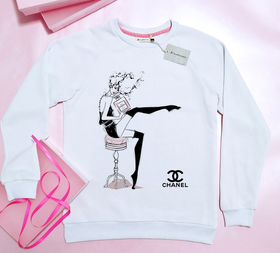 Свитшот CHANEL №5 girl