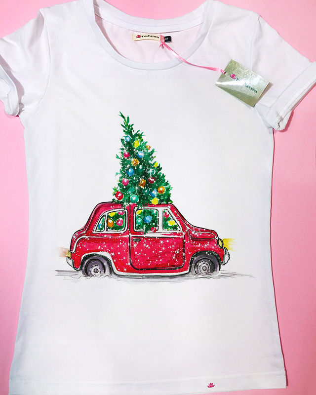 Футболка Ёлочка нарядная