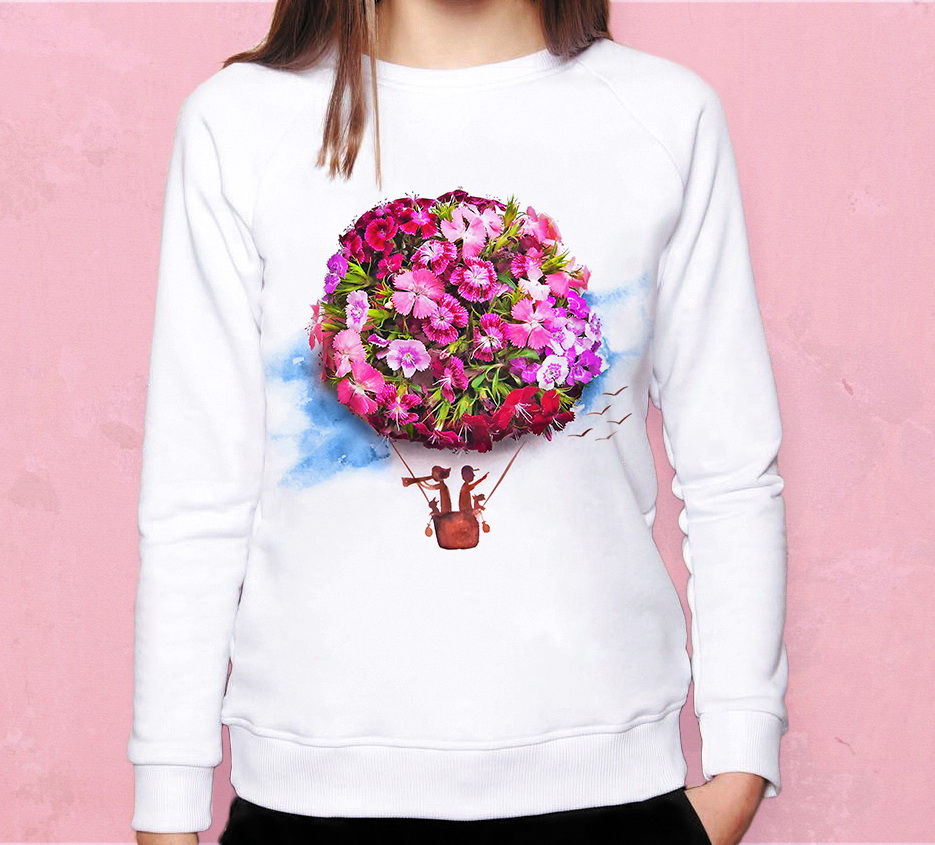 Свитшот Воздушный шар