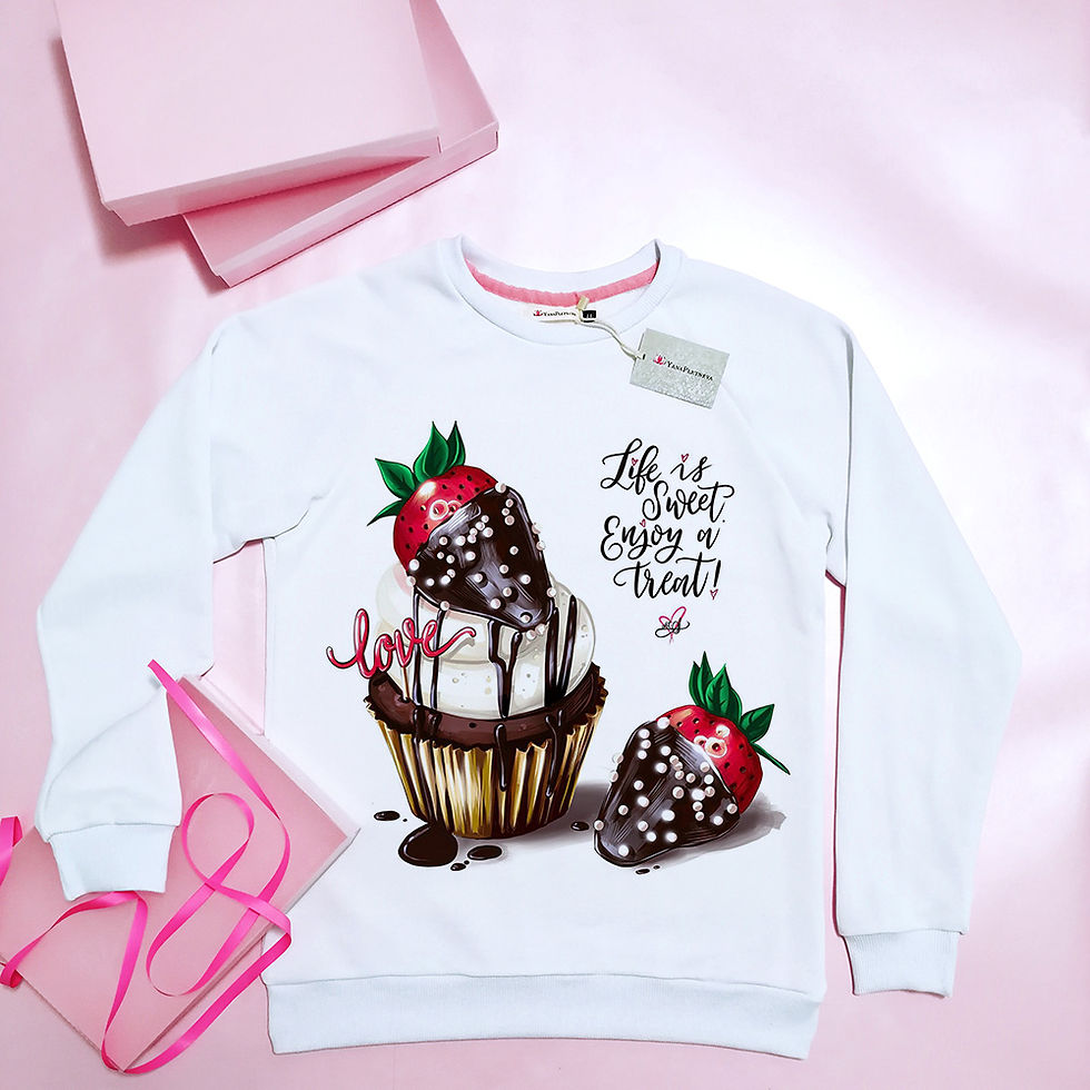 Свитшот женский YanaPletneva