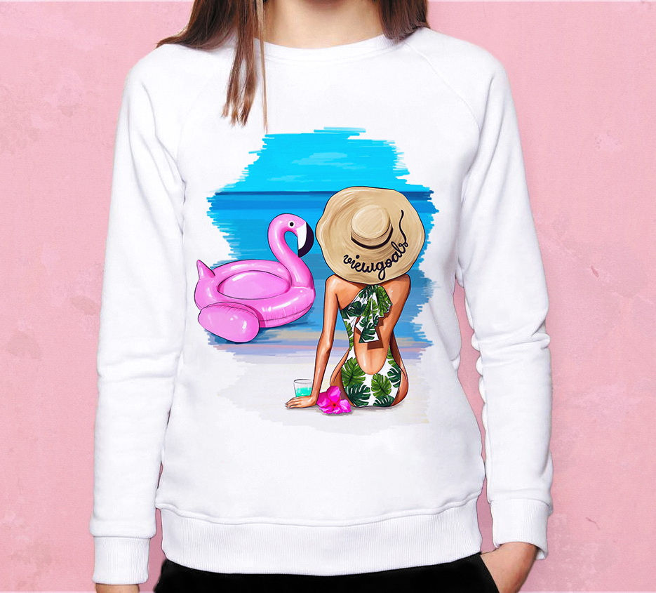 Свитшот Отдых на море