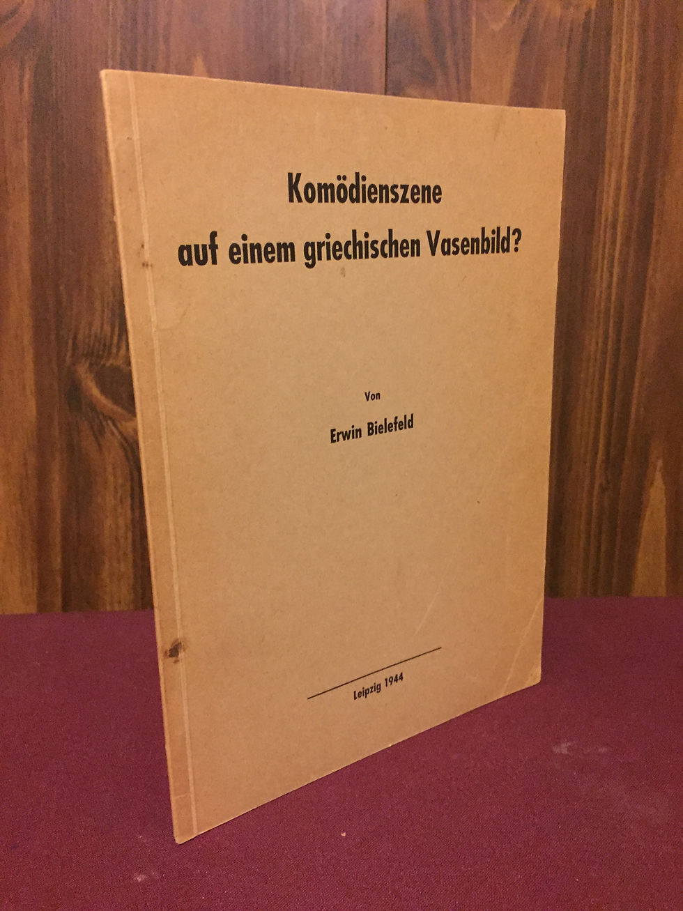 Komödienszene auf einem griechischen Vasenbild